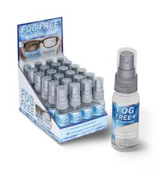 FOG FREE+™ Anti-Fog Lens Cleaner for AR Lenses (1oz. / 24 bottles per POP box)